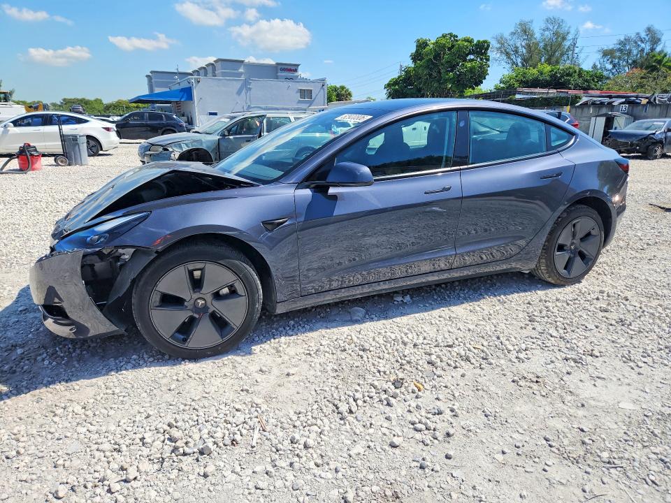 2023 Tesla Model 3 მანქანა იყიდება აუქციონზე, vin: 5YJ3E1EA1PF691802, აუქციონის ნომერი: 52900806