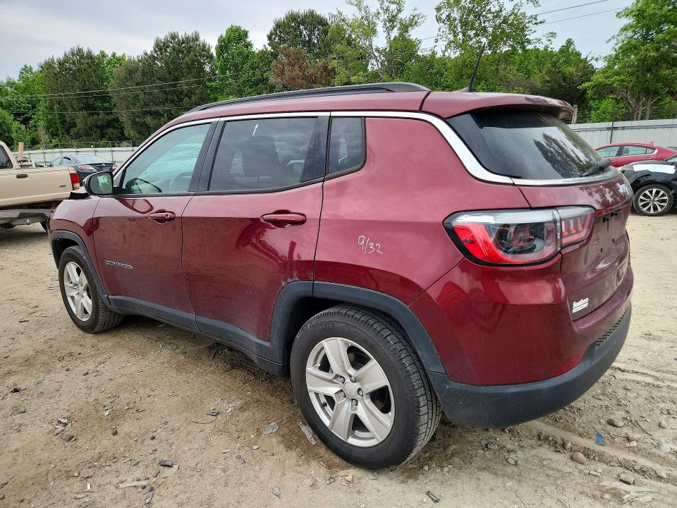 Продажа на аукционе авто 2022 Jeep Compass, vin: 3C4NJCBB9NT103382, номер лота: 50305136