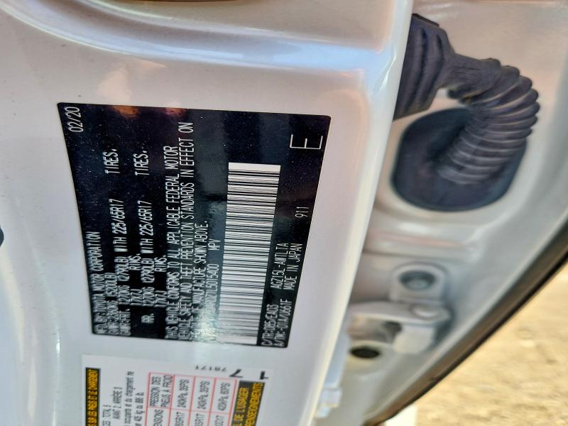 54962096 :رقم المزاد ، JTJDARDZ1L5015400 vin ، 2020 Lexus Nx مزاد بيع