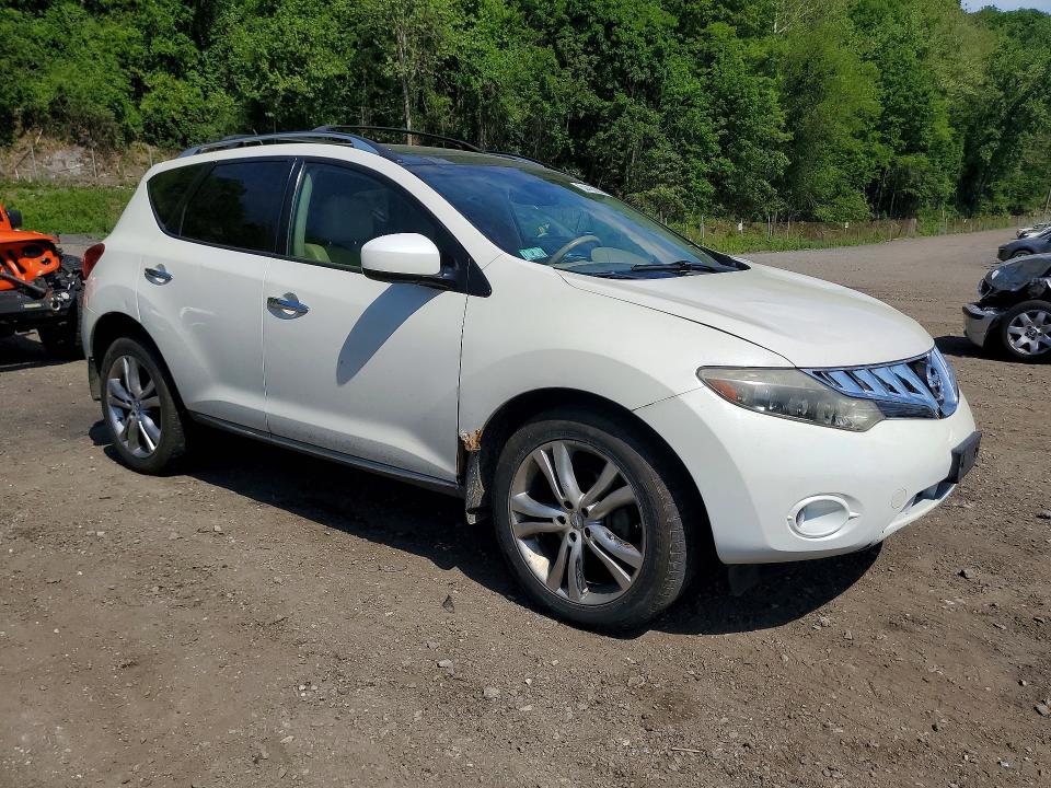 2010 Nissan Murano მანქანა იყიდება აუქციონზე, vin: JN8AZ1MW3AW122031, აუქციონის ნომერი: 54450286
