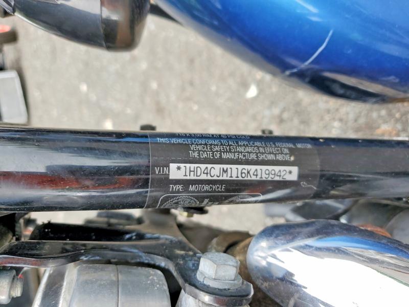 2006 Harley-davidson Xl883 მანქანა იყიდება აუქციონზე, vin: 1HD4CJM116K419942, აუქციონის ნომერი: 52907076
