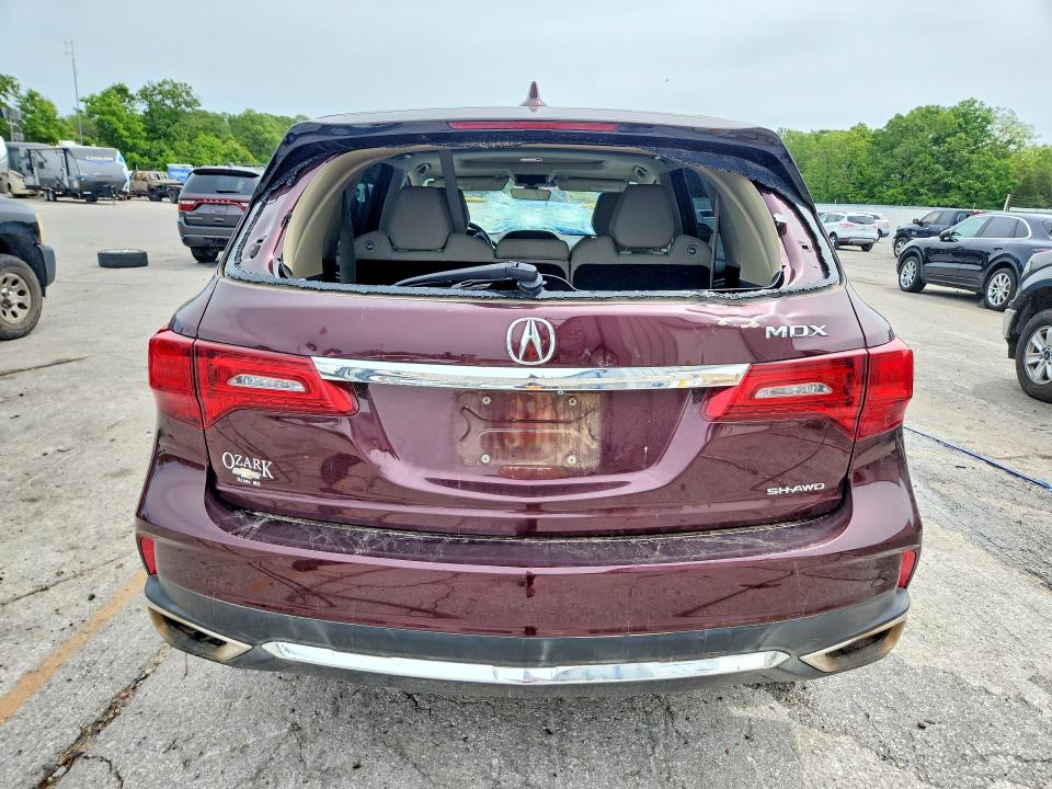 Продажа на аукционе авто 2017 Acura Mdx, vin: 5FRYD4H52HB027601, номер лота: 52523246