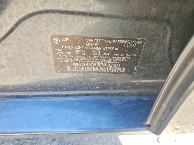 Продаж на аукціоні авто 2014 Bmw 328, vin: WBA3B3G56ENR82084, номер лоту: 51843286