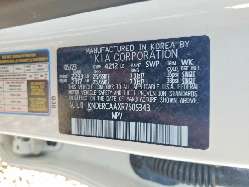 Продажа на аукционе авто 2024 Kia Seltos, vin: KNDERCAAXR7505343, номер лота: 54115336