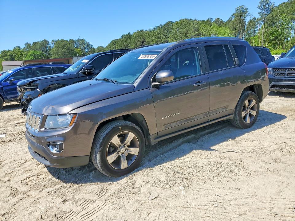 2017 Jeep Compass მანქანა იყიდება აუქციონზე, vin: 1C4NJDEB4HD126306, აუქციონის ნომერი: 52989326
