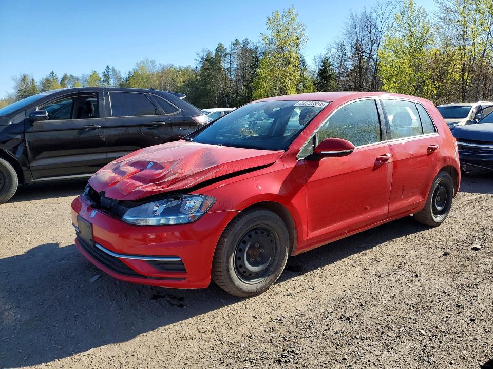 2018 Volkswagen Golf მანქანა იყიდება აუქციონზე, vin: 3VWG17AU1JM254124, აუქციონის ნომერი: 52737916