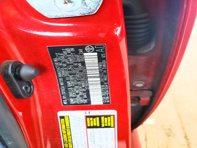 54614676 :رقم المزاد ، 2T1BU4EE7CC836617 vin ، 2012 Toyota Corolla مزاد بيع