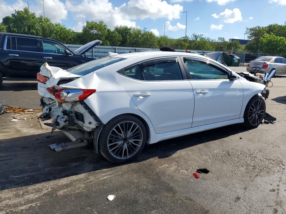 Продаж на аукціоні авто 2018 Hyundai Elantra, vin: KMHD04LB7JU543874, номер лоту: 54195606