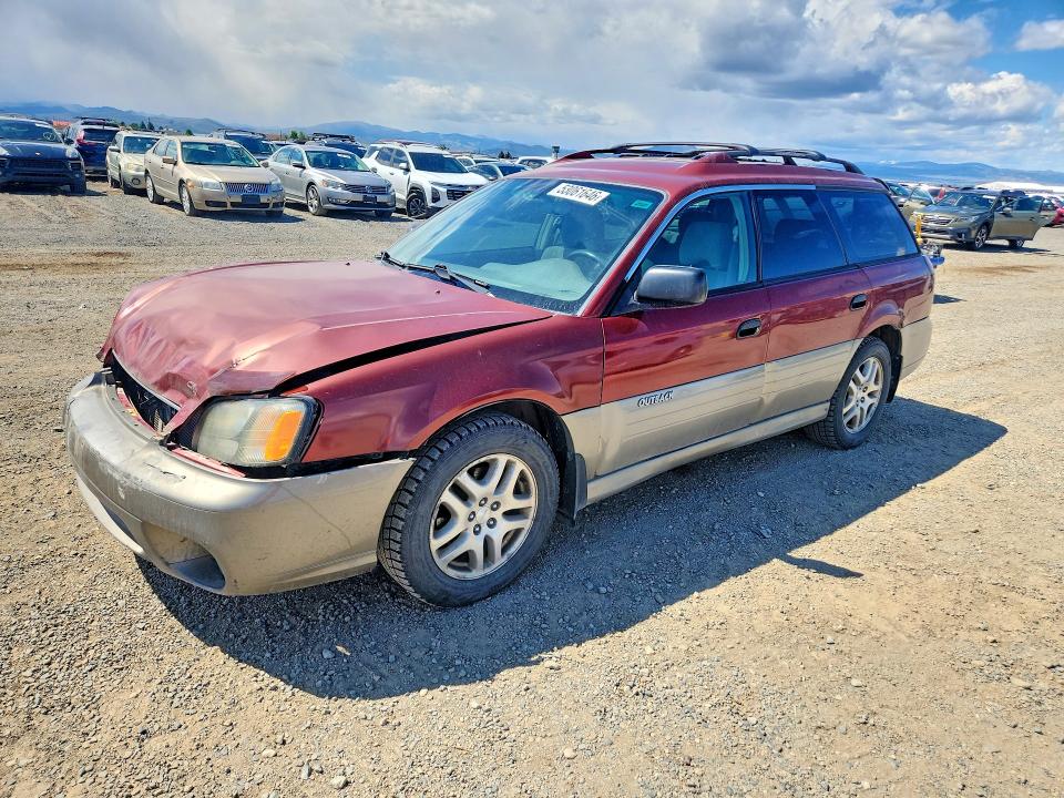 2002 Subaru Legacy მანქანა იყიდება აუქციონზე, vin: 4S3BH665727604629, აუქციონის ნომერი: 53061646
