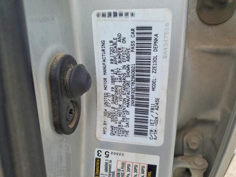 52739236 :رقم المزاد ، 1NXBR32E78Z960621 vin ، 2008 Toyota Corolla مزاد بيع
