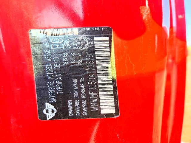 Продажа на аукционе авто 2010 Mini Cooper Hardtop, vin: WMWMF3C50ATZ26291, номер лота: 53956446