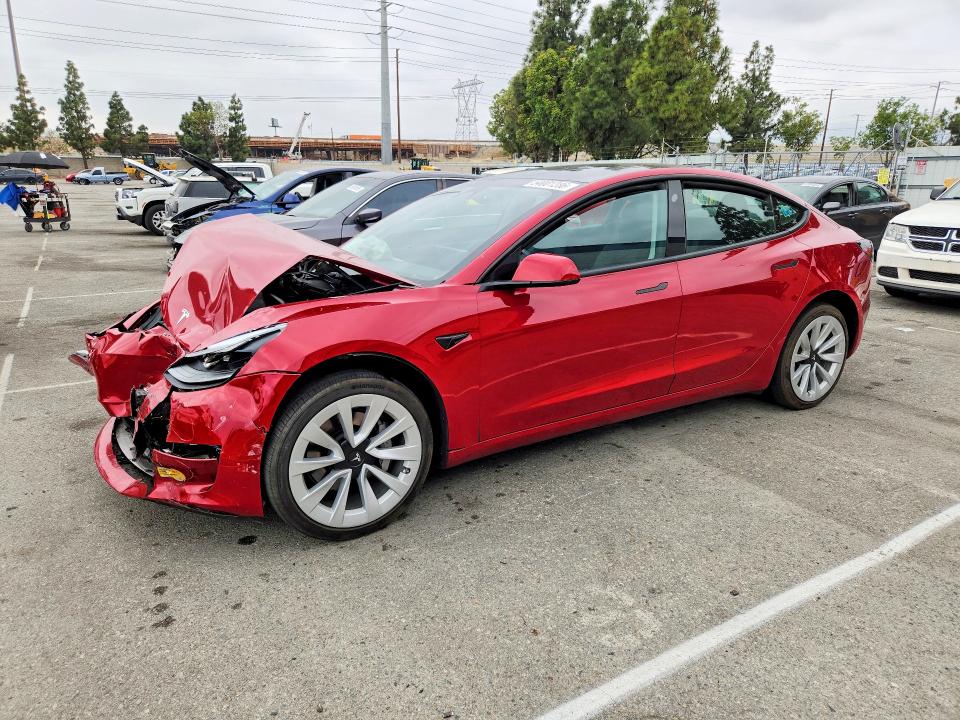 Aukcja sprzedaży 2022 Tesla Model 3, vin: 5YJ3E1EA9NF167309, numer aukcji: 54001286
