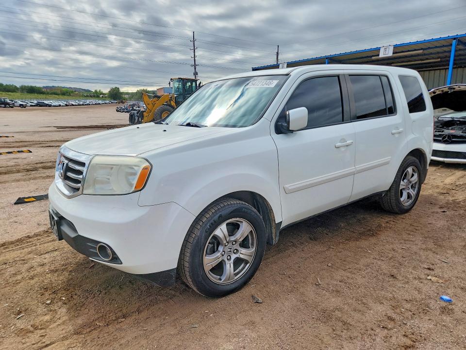 54721346 :رقم المزاد ، 5FNYF4H7XFB025850 vin ، 2015 Honda Pilot مزاد بيع