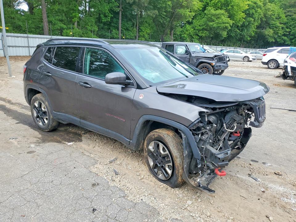 2018 Jeep Compass მანქანა იყიდება აუქციონზე, vin: 3C4NJDDB3JT129229, აუქციონის ნომერი: 53113996