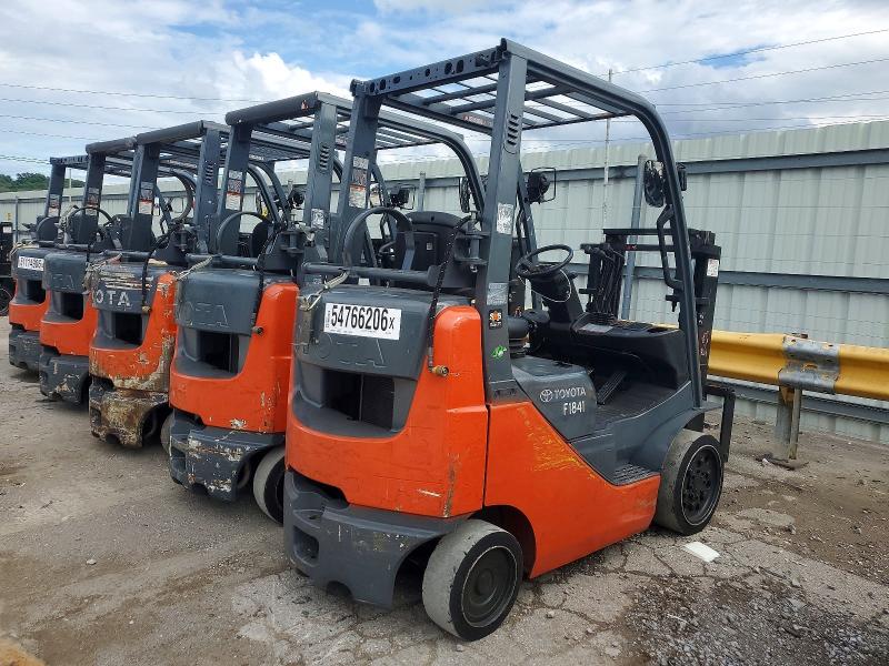54766206 :رقم المزاد ، 76114 vin ، 2016 Toyota Na-20 Forklift مزاد بيع
