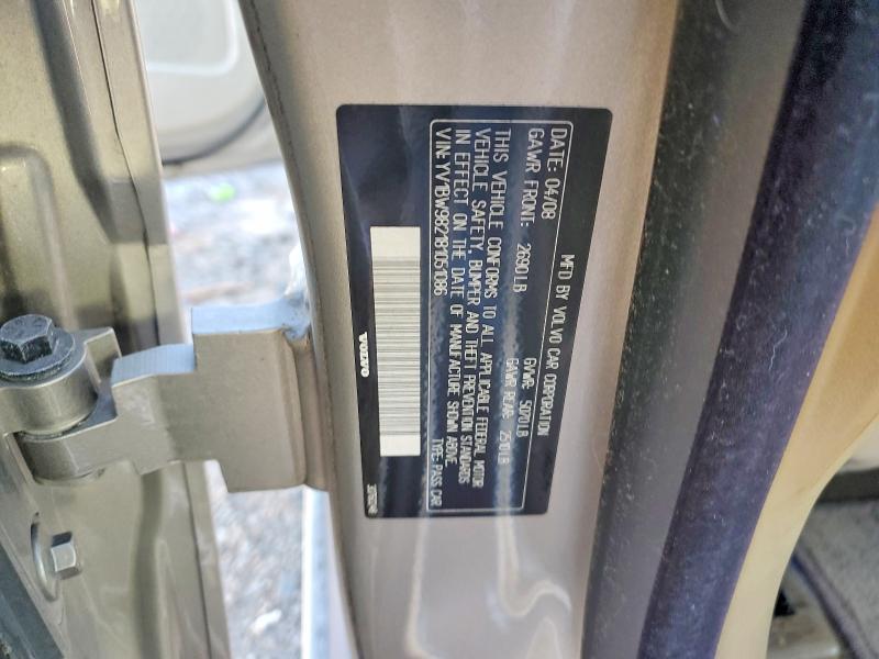 Продаж на аукціоні авто 2008 Volvo V70, vin: YV1BW982181051086, номер лоту: 55182226