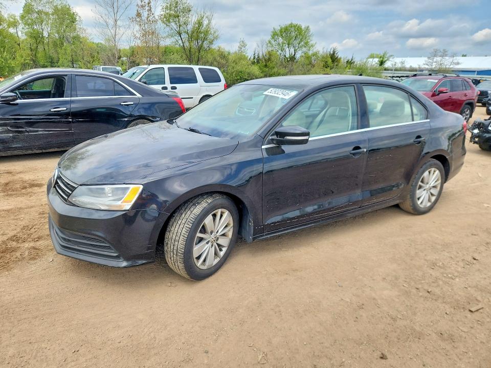 52932946 :رقم المزاد ، 3VWD07AJ6FM347367 vin ، 2015 Volkswagen Jetta مزاد بيع