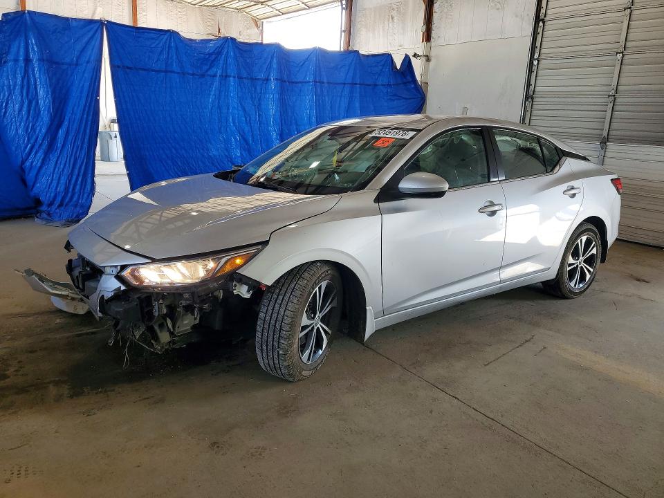 52451976 :رقم المزاد ، 3N1AB8CVXMY267150 vin ، 2021 Nissan Sentra مزاد بيع