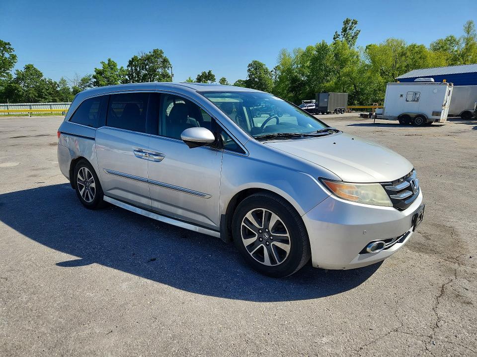 52349656 :رقم المزاد ، 5FNRL5H91EB040840 vin ، 2014 Honda Odyssey مزاد بيع