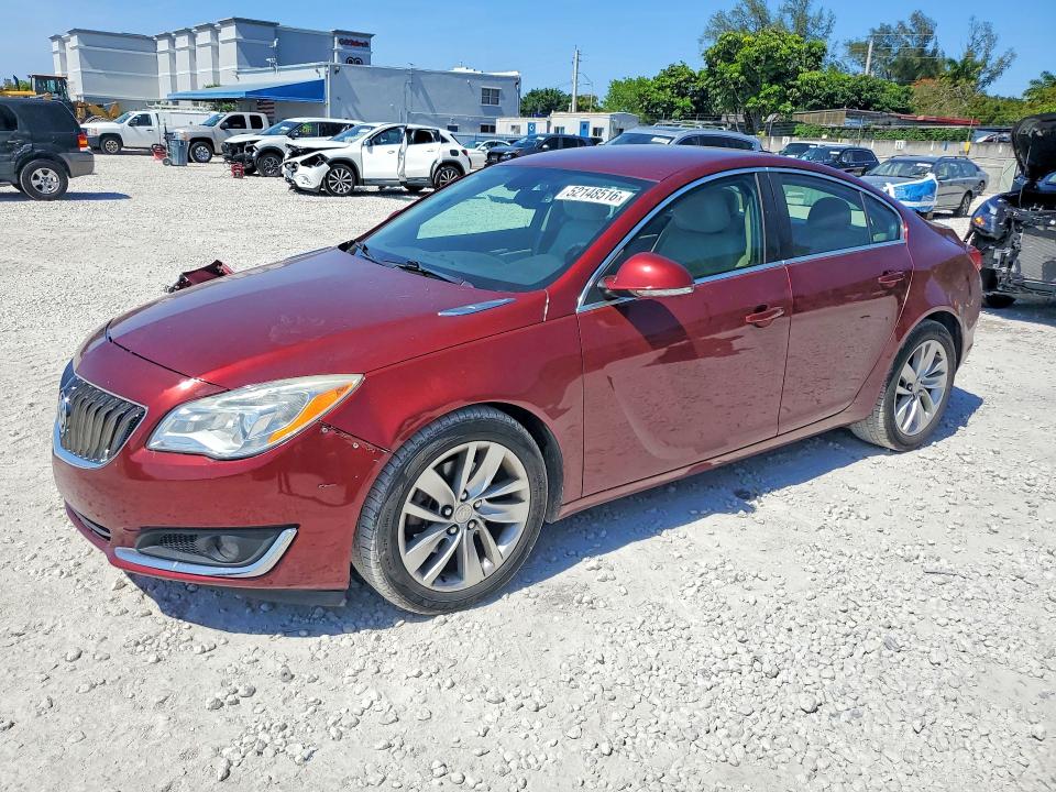 52148516 :رقم المزاد ، 2G4GK5EX7G9115170 vin ، 2016 Buick Regal مزاد بيع