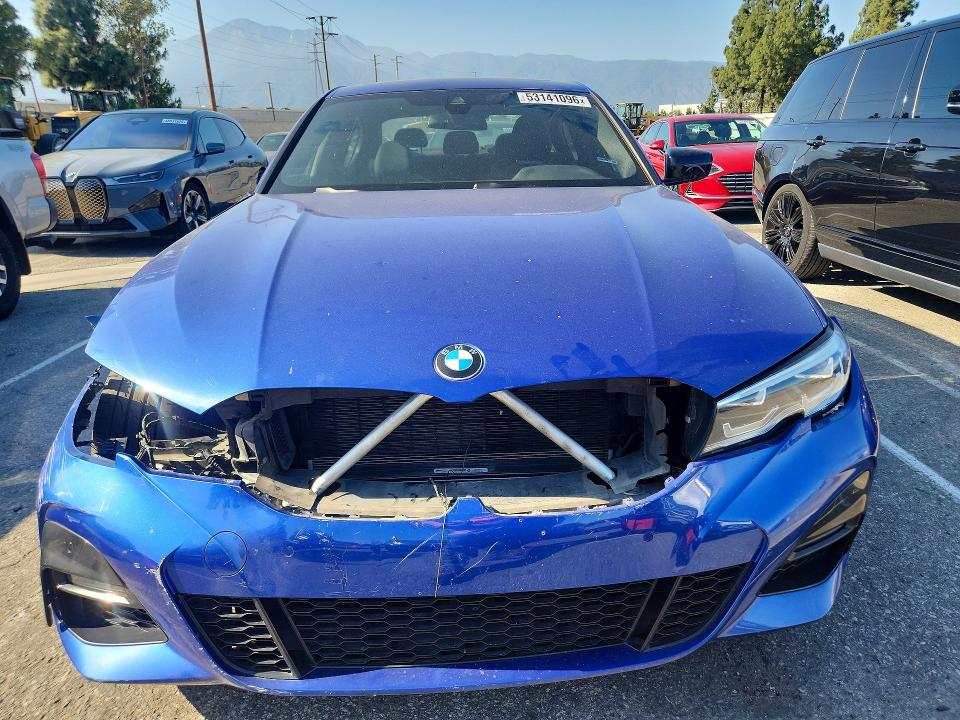 2021 Bmw 330i მანქანა იყიდება აუქციონზე, vin: 3MW5R1J03M8B95682, აუქციონის ნომერი: 53141096