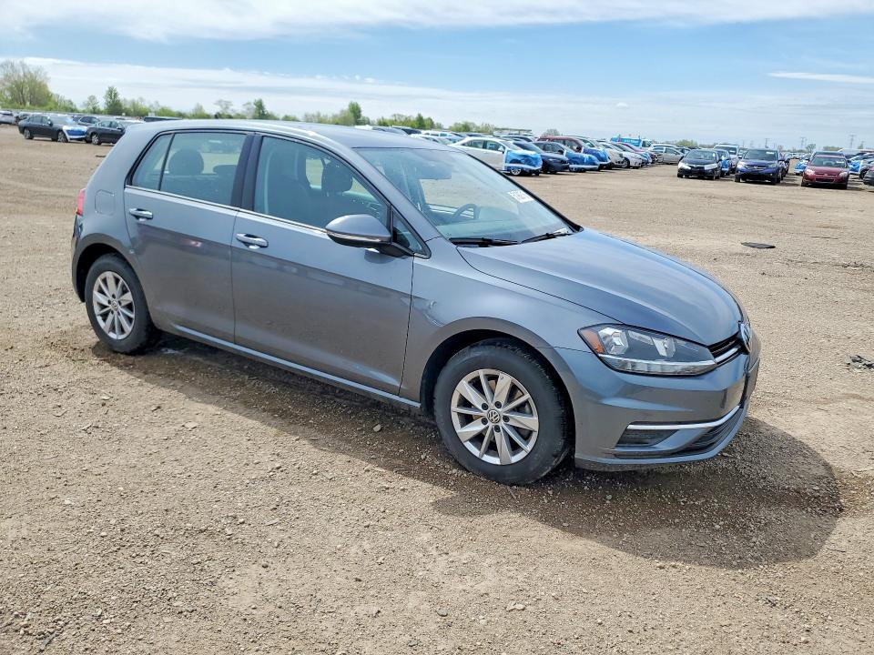51989716 :رقم المزاد ، 3VWG57AU8KM030533 vin ، 2019 Volkswagen Golf مزاد بيع