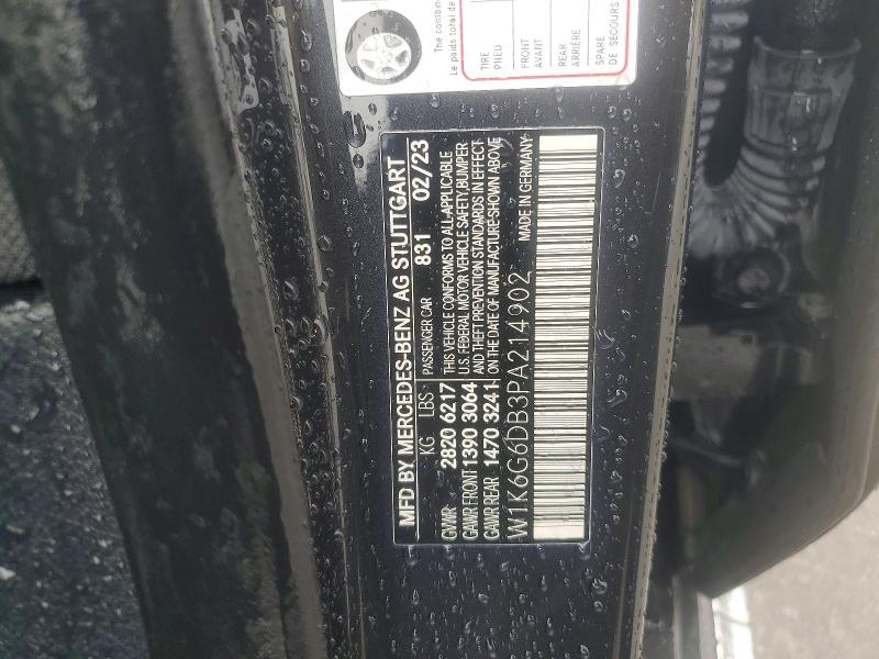 Продажа на аукционе авто 2023 Mercedes-benz S, vin: W1K6G6DB3PA214902, номер лота: 52349276