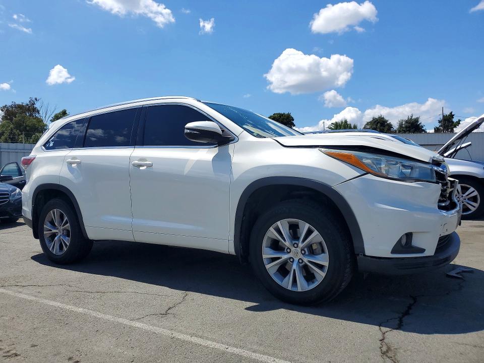 Продажа на аукционе авто 2015 Toyota Highlander, vin: 5TDJKRFH8FS193522, номер лота: 55215526