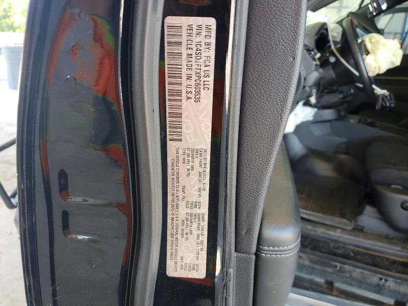 2023 Dodge Durango მანქანა იყიდება აუქციონზე, vin: 1C4SDJFTXPC603535, აუქციონის ნომერი: 54006896