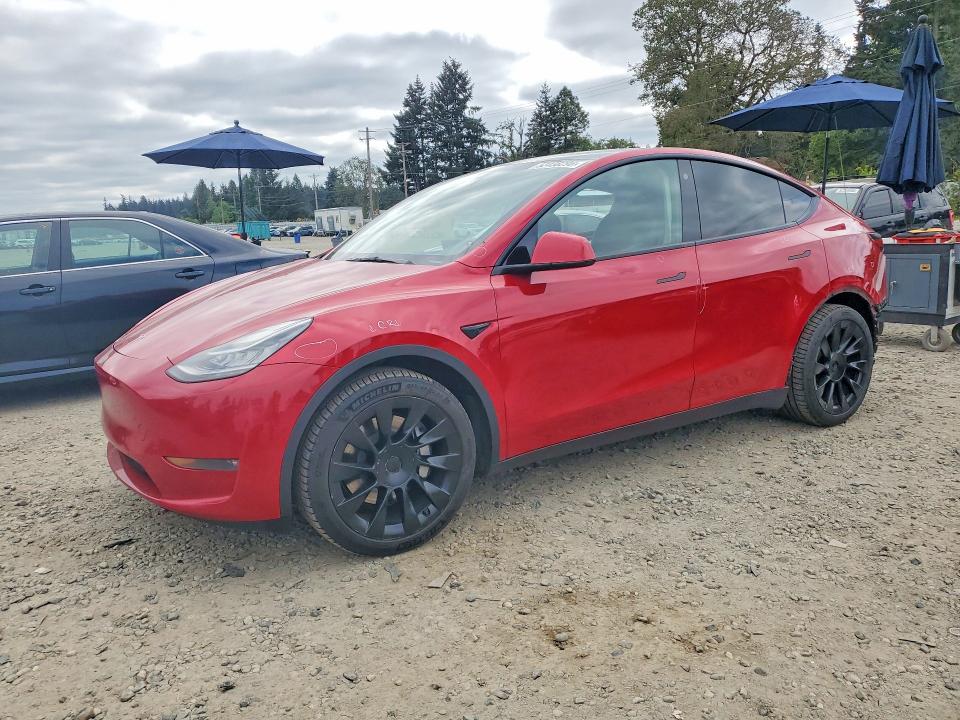 2021 Tesla Model Y მანქანა იყიდება აუქციონზე, vin: 5YJYGAEE0MF217094, აუქციონის ნომერი: 52438296