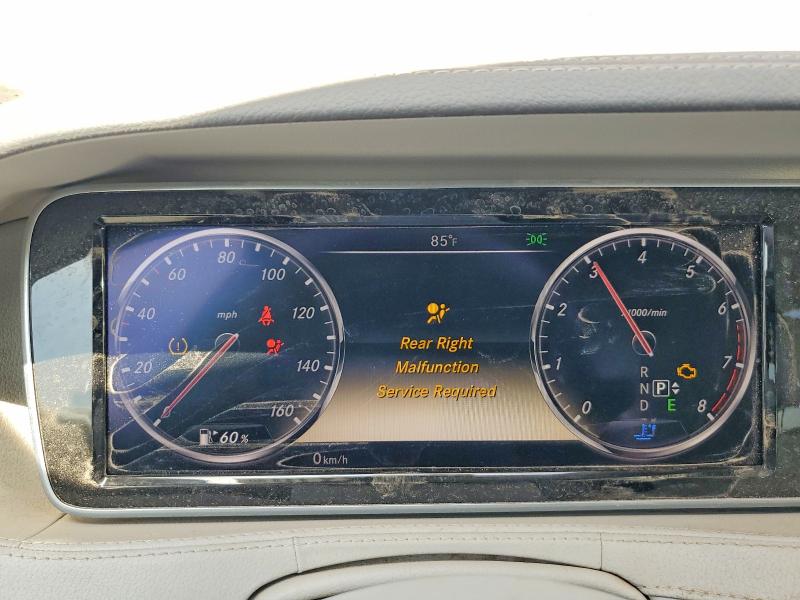 Aukcja sprzedaży 2014 Mercedes-benz S, vin: WDDUG8CB7EA009262, numer aukcji: 54005316