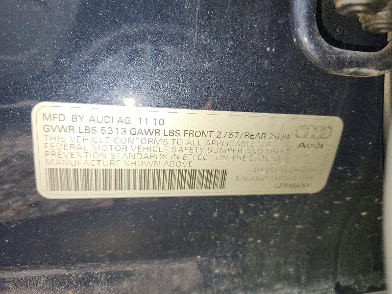 Aukcja sprzedaży 2011 Audi A6, vin: WAUKGBFBXBN042395, numer aukcji: 53515886