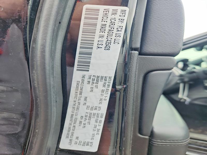 Aukcja sprzedaży 2020 Jeep Grand Cherokee, vin: 1C4RJFAG0LC435428, numer aukcji: 53985616