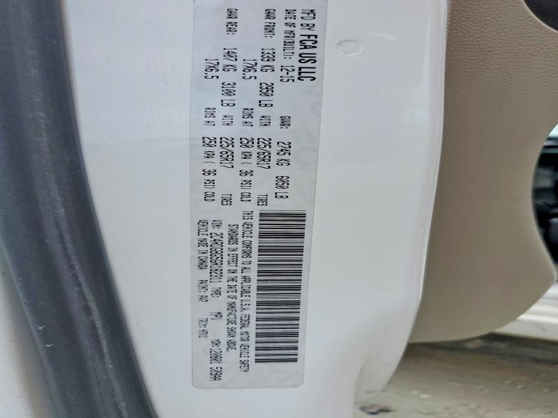 52826246 :رقم المزاد ، 2C4RDGBG5GR182311 vin ، 2016 Dodge Grand Caravan مزاد بيع