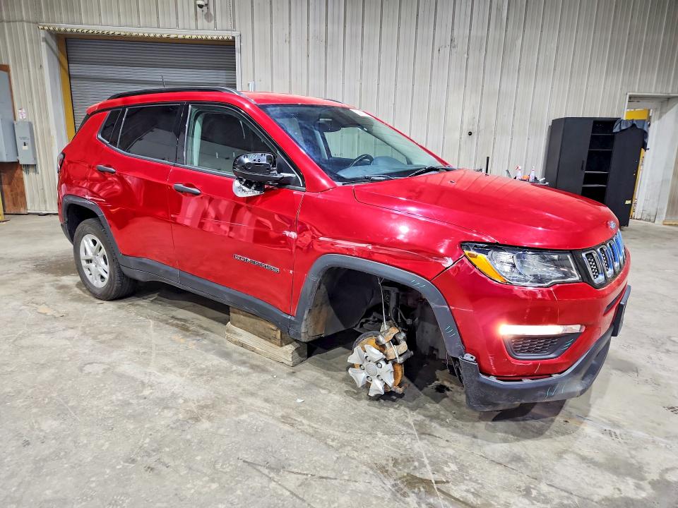 53917296 :رقم المزاد ، 3C4NJDABXJT163284 vin ، 2018 Jeep Compass مزاد بيع