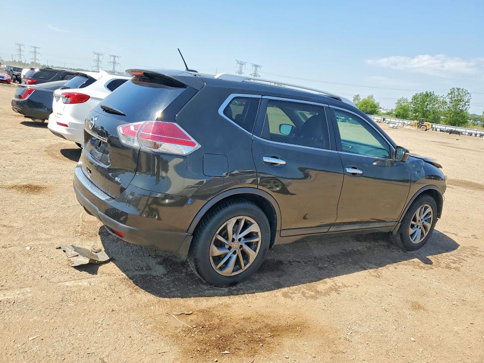 2015 Nissan Rogue მანქანა იყიდება აუქციონზე, vin: 5N1AT2MT5FC864265, აუქციონის ნომერი: 54629576