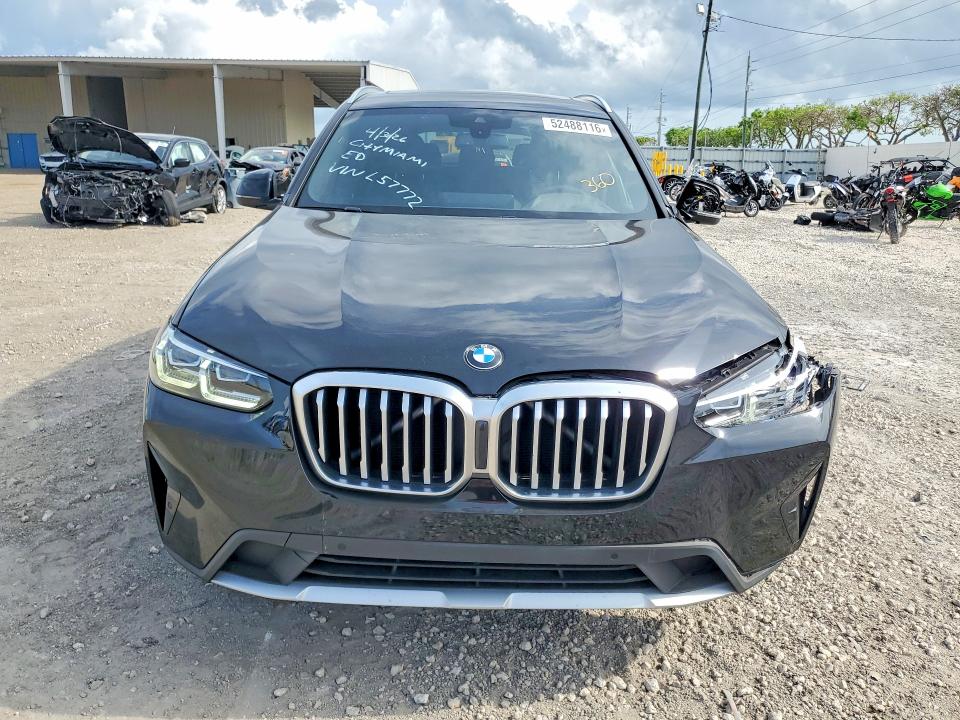 52488116 :رقم المزاد ، 5UX43DP06N9L57772 vin ، 2022 Bmw X3 مزاد بيع