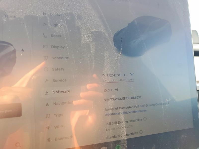 Продаж на аукціоні авто 2024 Tesla Model Y, vin: 7SAYGDEF4RF086532, номер лоту: 54173756