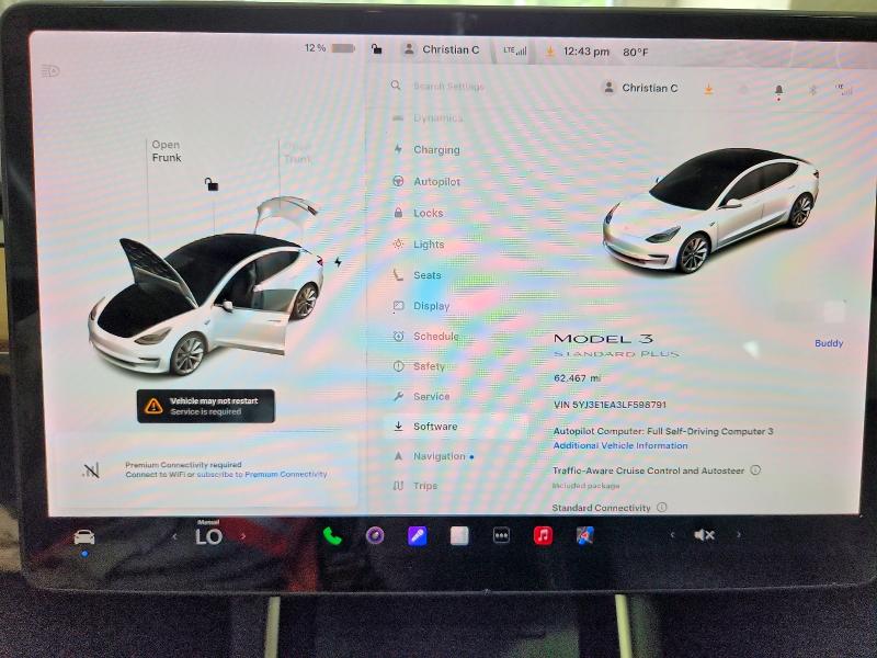 Aukcja sprzedaży 2020 Tesla Model 3, vin: 5YJ3E1EA3LF598791, numer aukcji: 54694676