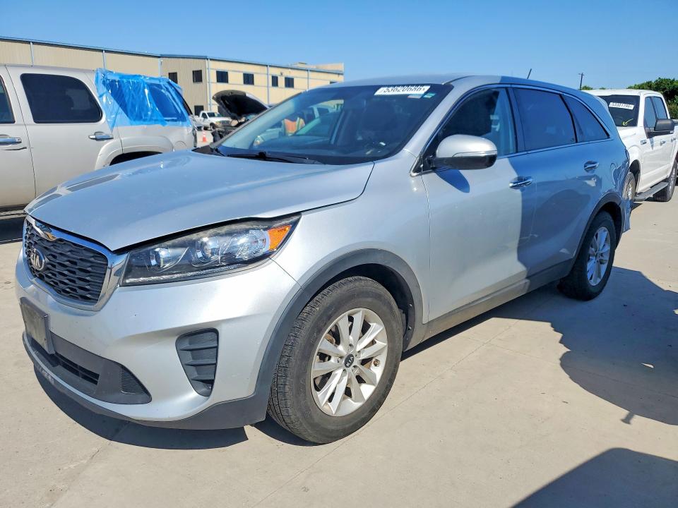 Auction sale of the 2019 Kia Sorento, vin: 5XYPG4A55KG489388, lot number: 53620686