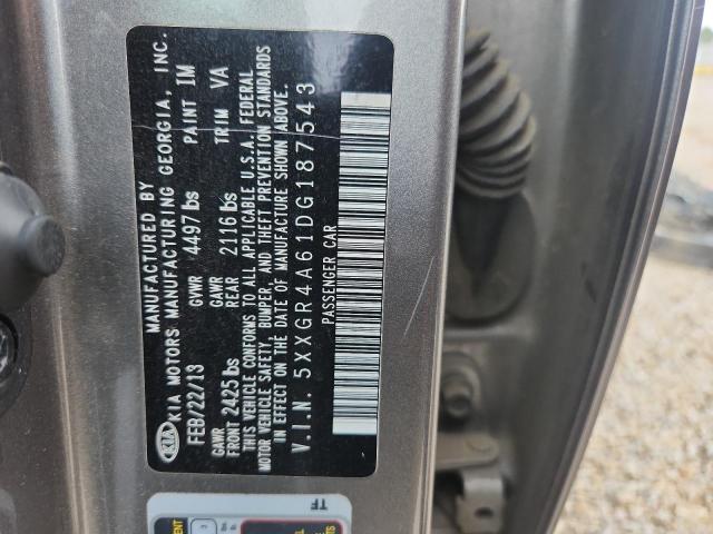 Продаж на аукціоні авто 2013 Kia Optima, vin: 5XXGR4A61DG187543, номер лоту: 52229706