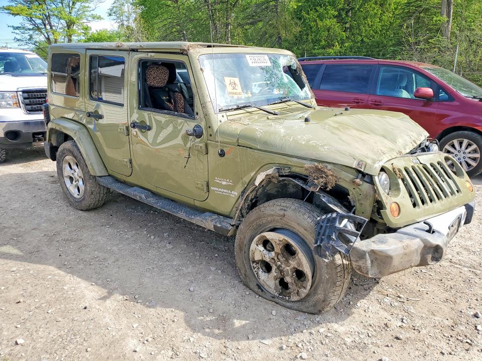 Продажа на аукционе авто 2013 Jeep Wrangler Unlimited, vin: 1C4BJWEG1DL545952, номер лота: 53626026