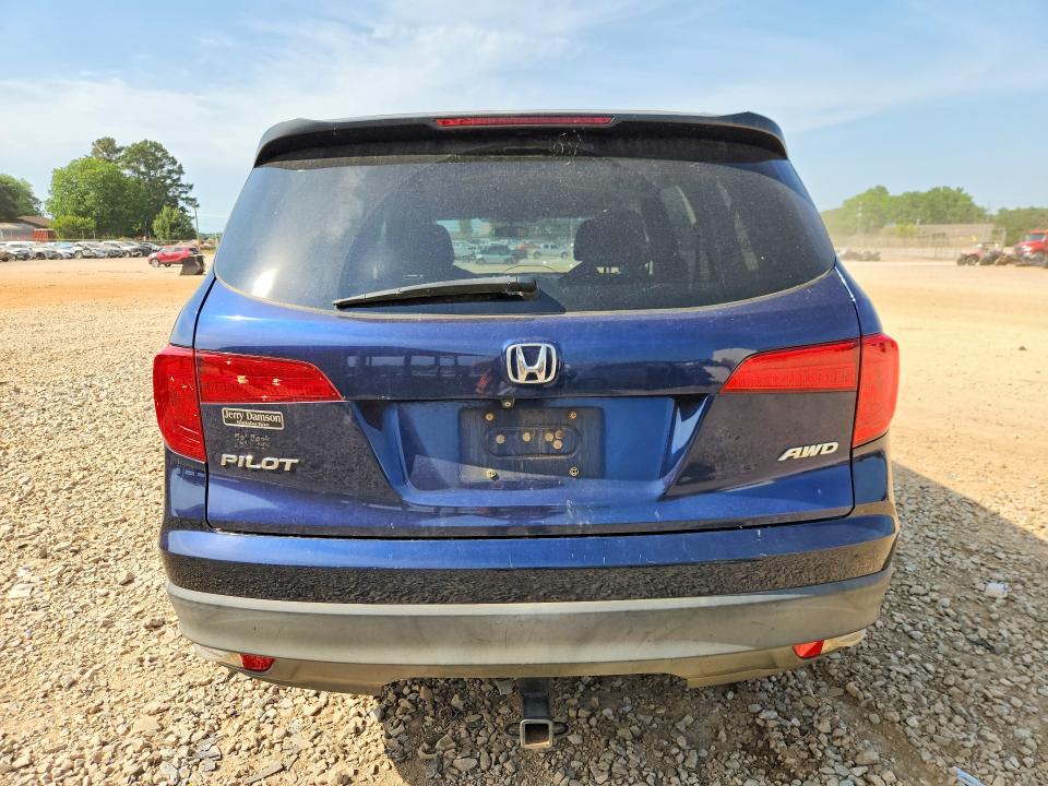 Продажа на аукционе авто 2016 Honda Pilot, vin: 5FNYF6H14GB013752, номер лота: 53922426