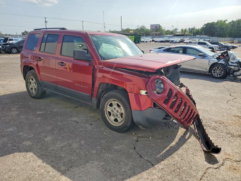 Aukcja sprzedaży 2016 Jeep Patriot, vin: 1C4NJPBB9GD810045, numer aukcji: 54050066