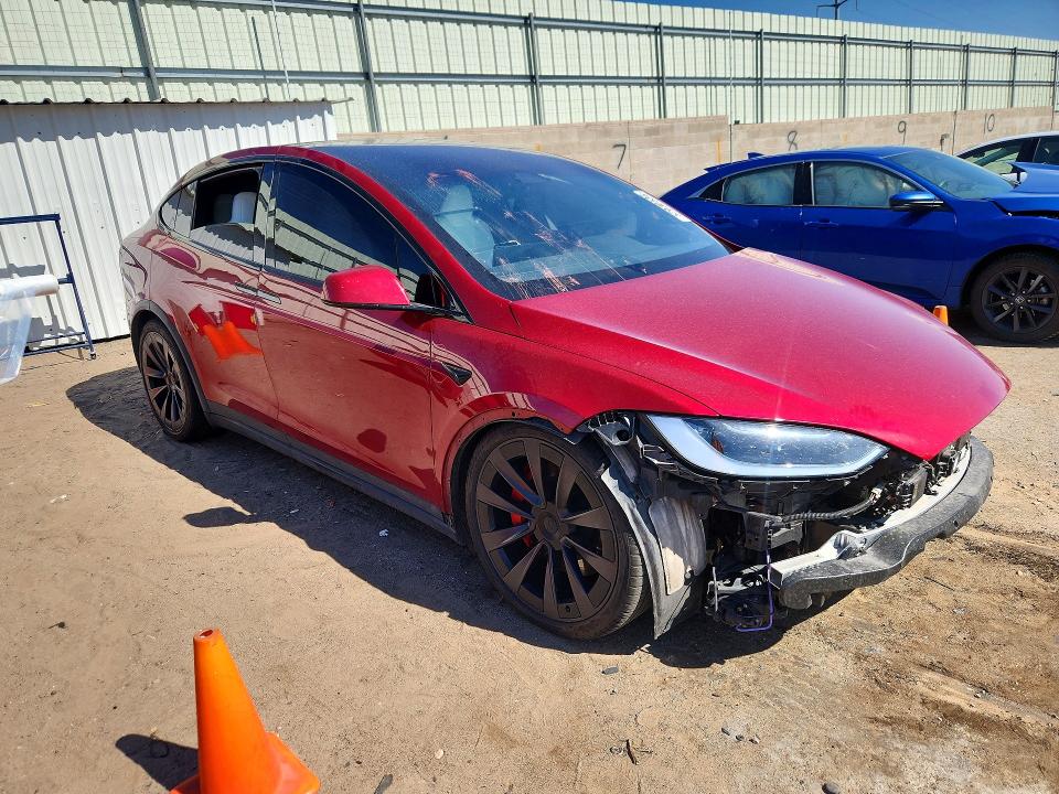 2023 Tesla Model X მანქანა იყიდება აუქციონზე, vin: 7SAXCBE67PF427429, აუქციონის ნომერი: 52030536