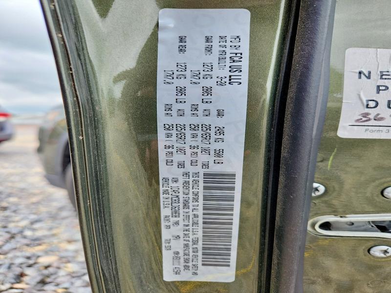 Продаж на аукціоні авто 2020 Jeep Cherokee, vin: 1C4PJMCB3LD620838, номер лоту: 53548646