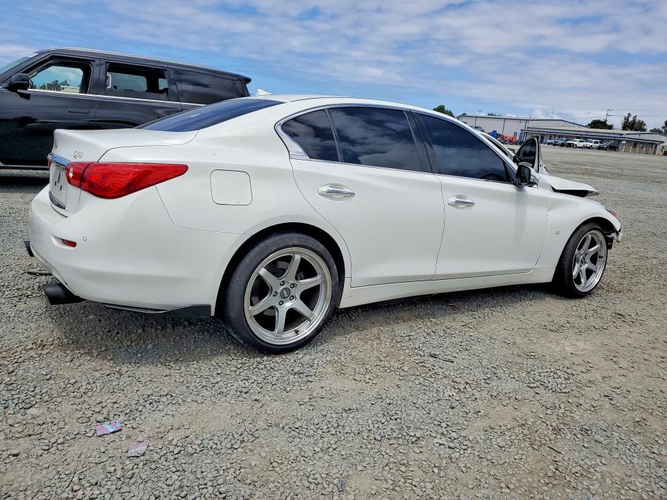 55235156 :رقم المزاد ، JN1BV7APXEM673024 vin ، 2014 Infiniti Q50 مزاد بيع