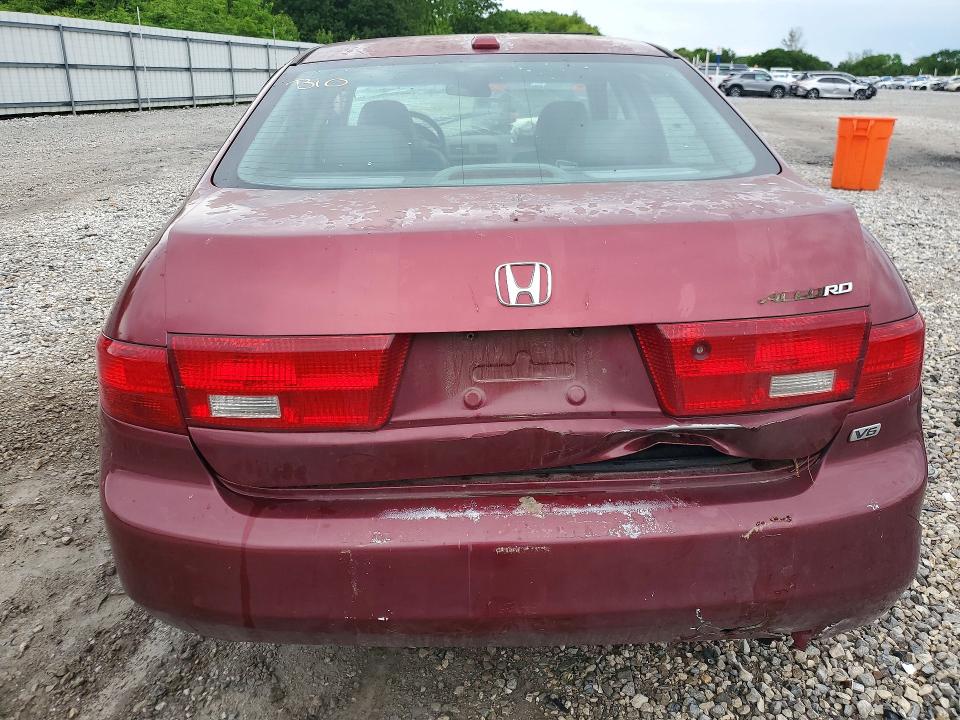 2005 Honda Accord მანქანა იყიდება აუქციონზე, vin: 1HGCM66555A053156, აუქციონის ნომერი: 54122426