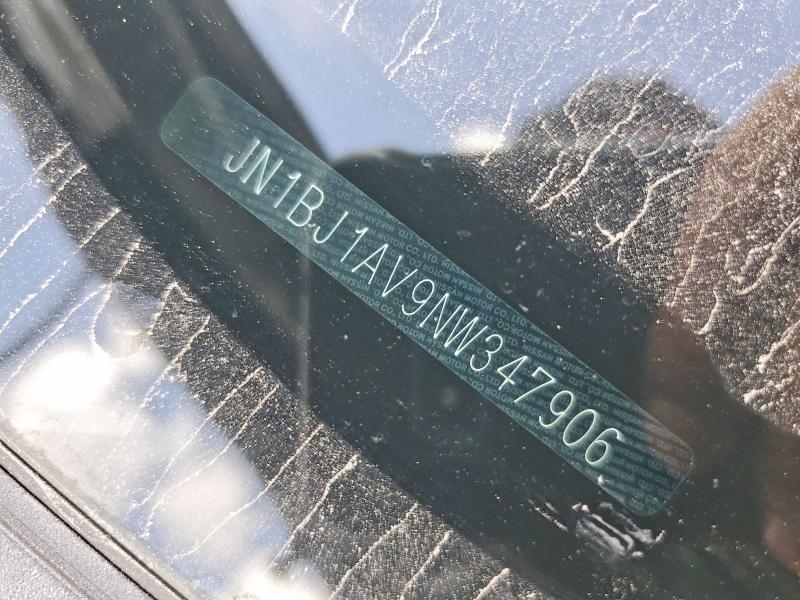 Aukcja sprzedaży 2022 Nissan Rogue Sport, vin: JN1BJ1AV9NW347906, numer aukcji: 52522306