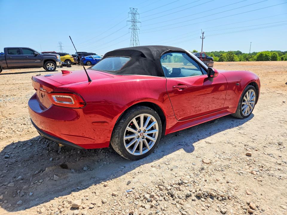 2018 Fiat 124 Spider მანქანა იყიდება აუქციონზე, vin: JC1NFAEK3J0138912, აუქციონის ნომერი: 52224676